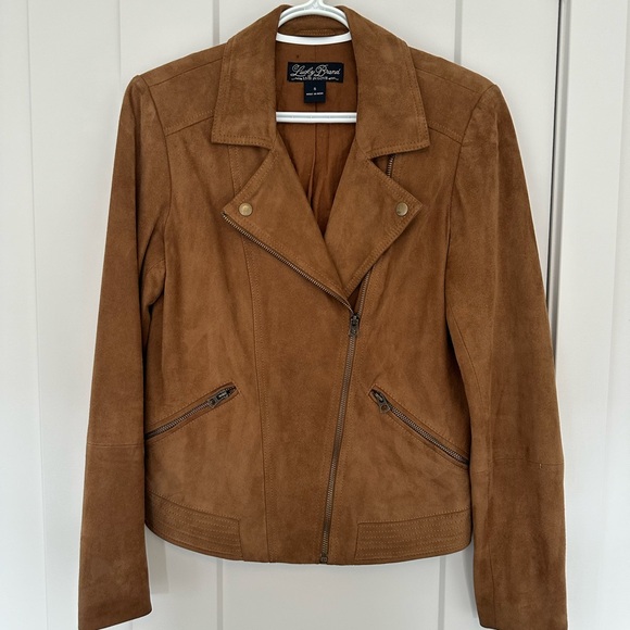 Brown Suede Jacket - Picture 1 of 4